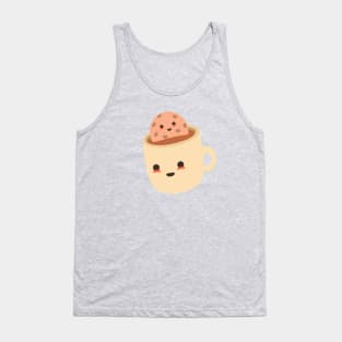 Cookie in a chocolate milk bath Tank Top